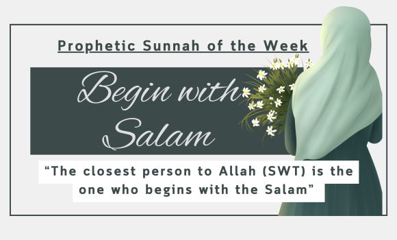 Sunnah of the Week (1) – Salaam